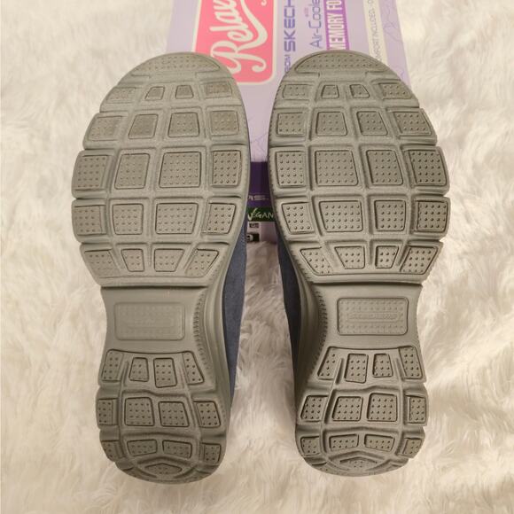 Women's Sketchers Easy Going Navy. Slip-on Mule. W9 NWT - Picture 6 of 12